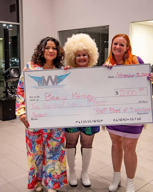 Women laughing and enjoying a BWP gathering